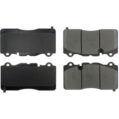Centric 16-19 Cadillac CTS / 17-20 Chevrolet Camaro Posi-Quiet Ceramic Brake Pads w/ Shims - Front