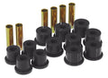 Prothane 87-96 Jeep YJ Front & Rear Main Spring Eye Bushings - Black