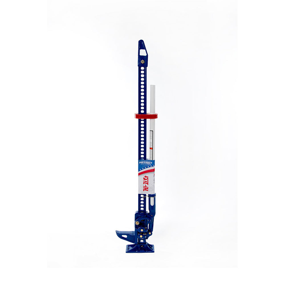 ~(32 lbs. 51X10X5)~ Hi-Lift Patriot Edition 48 All Cast Jack (Blue)