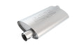 Borla Universal Pro-XS Oval 2in Inlet/Outlet Offset/Offset Notched Muffler