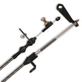 VINTAGE SERIES FORD AOD KICKDOWN CABLE BLACK WRAP WITH WHITE TRACERS