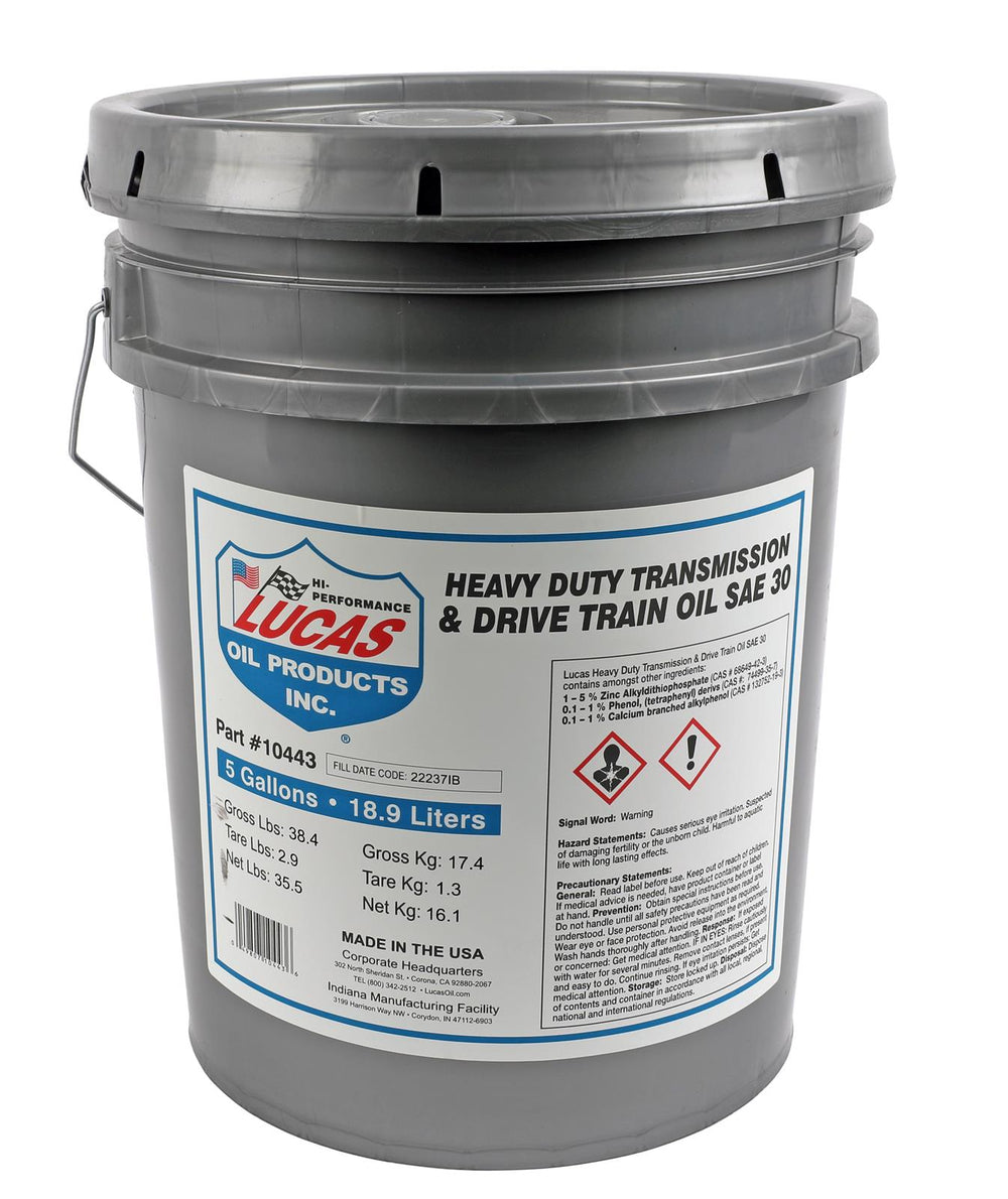 CAT TO4 TRANS/DRIVE TRAIN OIL SAE 30/1X1/5 GALLON PAIL