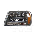 CAPA 0209 CV TBLZR SS/0207 LS HEADLAMP ASSY LH