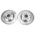 Power Stop 06-09 Audi A3 Rear Evolution Drilled & Slotted Rotors - Pair