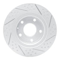 R1 14-21 Mazda 6 Rear Left Drilled & Slotted Geoperformance Rotor