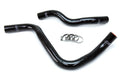 HPS Performance Black Reinforced Silicone Radiator Hose Kit Coolant for Honda 03-07 Accord 3.0L V6