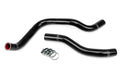 HPS Performance Black Reinforced Silicone Radiator Hose Kit Coolant for Honda 03-07 Accord 3.0L V6