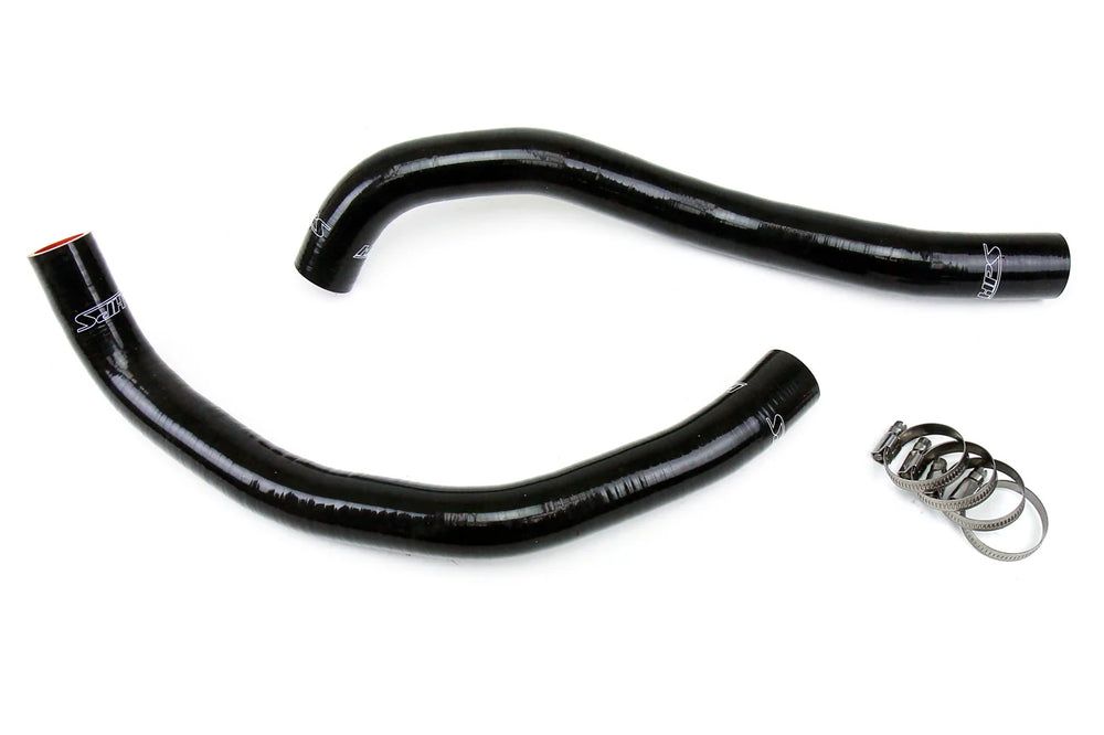 HPS Performance Black Reinforced Silicone Radiator Hose Kit Coolant for Honda 03-07 Accord 2.4L 4Cyl