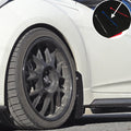 Rally Armor 12-18 Hyundai Veloster Black UR Mud Flap w/ Blue Logo