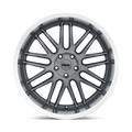 ~(29 lbs. 22X22X12)~ TSW AVALON 20x10.0 5/112 ET35 CB66.56 GUNMETAL W/BRUSHED GUNMETAL FACE AND MACHINE