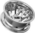 XD843 17X6.5 8X6.5 CHROME -140MM