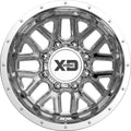 XD843 17X6.5 8X6.5 CHROME -140MM