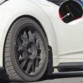 Rally Armor 12-18 Hyundai Veloster Black UR Mud Flap w/ Silver Logo