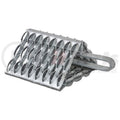 WHEEL CHOCK,GRATING,GALVANIZED,SIZE