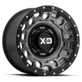 XD129 17X8.5 5X150 M-GRY BLK-RING 3