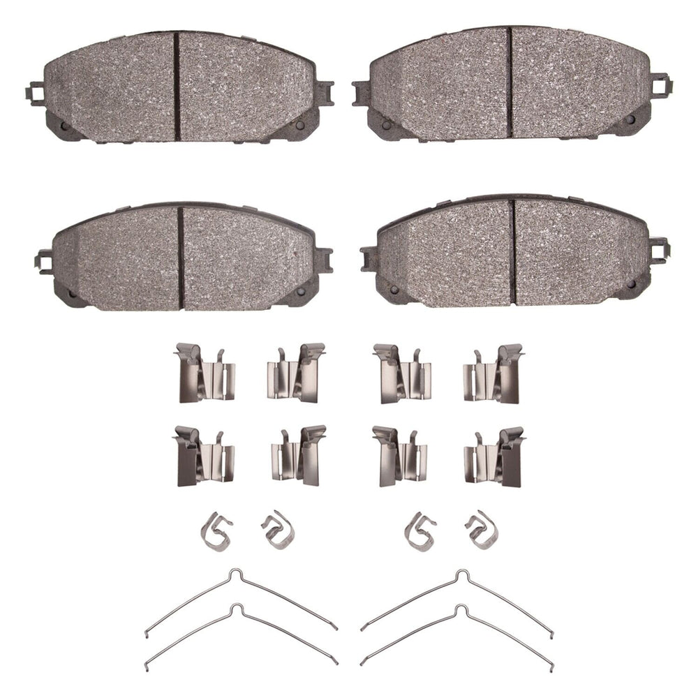 R1 2014-2023 Jeep Cherokee Front Performance Off-Road/Tow Brake Pads & Hardware Kit