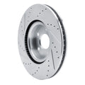 DFC 20-25 Ford Escape Front Right Drilled & Slotted Silver Brake Rotor