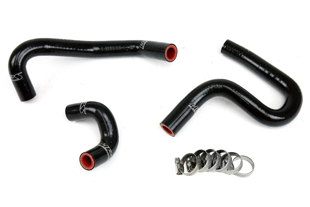 HPS Performance Reinforced Black Silicone Heater Hose Kit Coolant for Toyota 96-02 4Runner 3.4L V6 without rear heater
