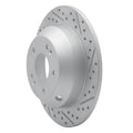 DFC 15-20 Kia Sorento Rear Right Drilled & Slotted Geoperformance Rotor