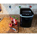 ICE MAKER, 27 LBS/DAY, PORTABLE,BLK