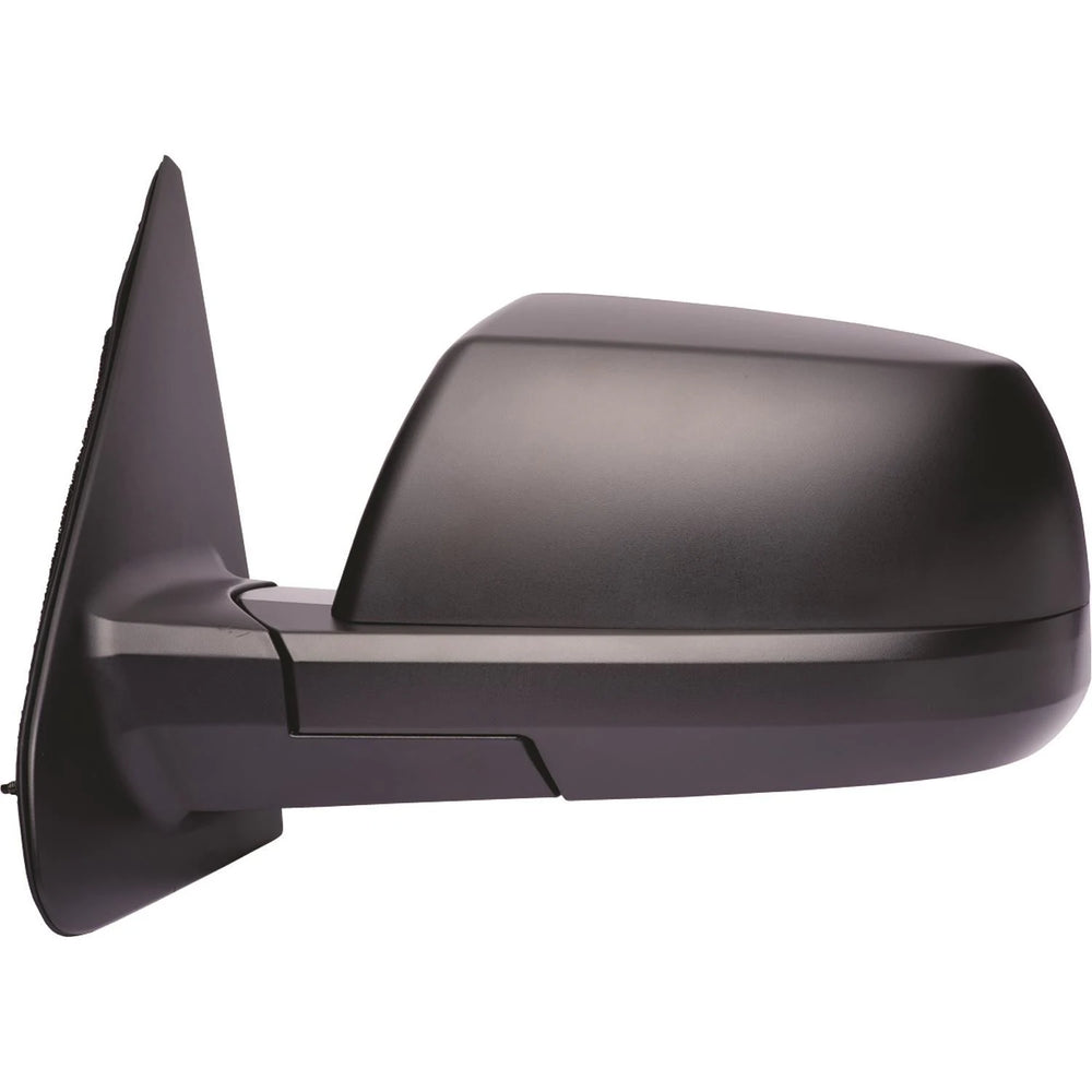 0710 TOYOTA TUNDRA LH HEATED POWER FOLDAWAY OE MIRROR TEXTURED BLACK