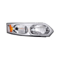RH HEADLAMP ASSY COMPOSITE 4DR SEDAN; W/O BULBS SATURN ION 20032007