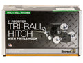 TRIBALL MOUNT W/PINTLE HOOK 17/8IN 2IN 25/16IN