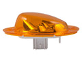 3.3IN SURFACE MOUNT DIRECTIONAL LOW PROFILE 16 LEDS 1224V AMBER/WHITE WARNING LIGHT