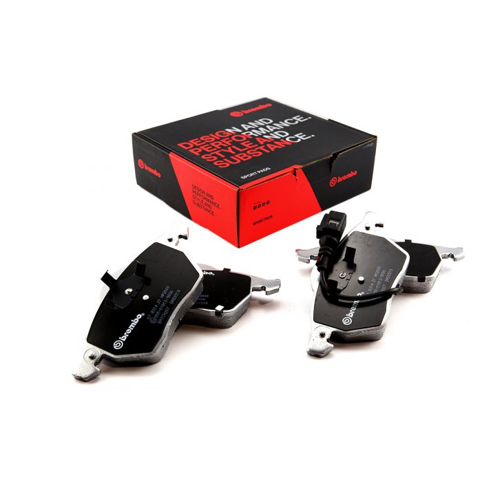 Brembo 96-06 Audi A3 1.8T HP2 Pads - Front
