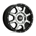 MO970 17X8 5X130 G-BLK MACH 50MM
