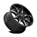 MO970 17X8 5X130 G-BLK MACH 50MM