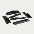 VY MIDSIZE DRAWER SYSTEMS CARGOGLIDE MOUNTING BRACKETS (BRACKETS SPACERS) BLACK