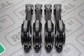 Forged 4340 steel H-Beam connecting rods are forged from a two-piece forging and feature a fully machined and shot-peened surface. Sizing is held to exact tolerances. Specify weight required when ordering. Recommended for competition use.