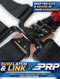 PRP 4.2 Harness with Latch / Link Lap Belt- Red