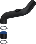 BLACK-COATED 3.5" CLUTCH VENT TUBE