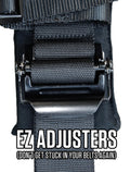 PRP 4.2 Harness with Latch / Link Lap Belt- Silver