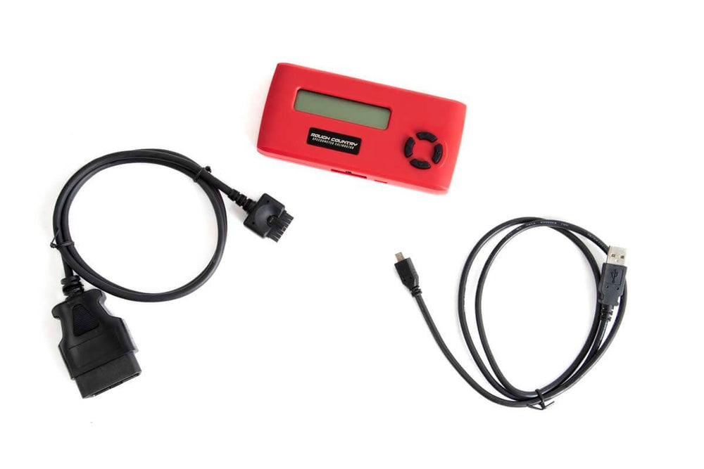 Rough Country Jeep Speedometer Calibrator 18-20 Wrangler JL and Gladiator JT Rough Country 4WD 90019_A