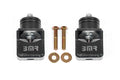 BMR Chevy SS and Pontiac G8 Motor Mount Kit (Solid Bushings) Black Hammertone