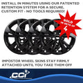 WS20-23 SENTRA GL BLK 16" 5 DIR SPK