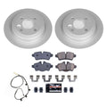 Power Stop 2013 Mini Cooper Rear Z23 Evolution Coated Brake Kit