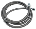 Fragola -6AN Hose Assembly Straight x 90 Degree Steel Nut 84in