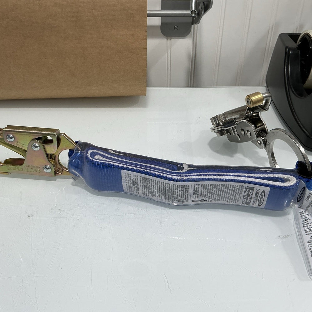 Werner Ladder silver shock absorber