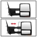 Xtune Ford F150 07-14 Power Heated Amber LED Signal Telescoping Mirror Right MIR-FF15007S-PWH-AM-R