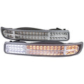 YUKON SEQUENTIAL BUMPER LIGHTS WITH CHROME HOUSING AND CLEAR LENS