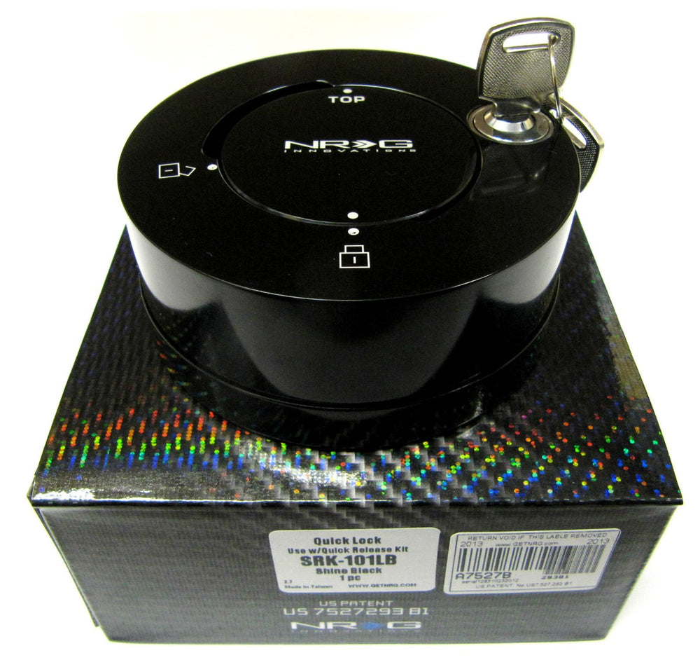 NRG Quick Lock - Shine Black