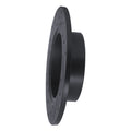 R1 96-05 Audi A4 Quattro Rear Right Drilled & Slotted Black Brake Rotor