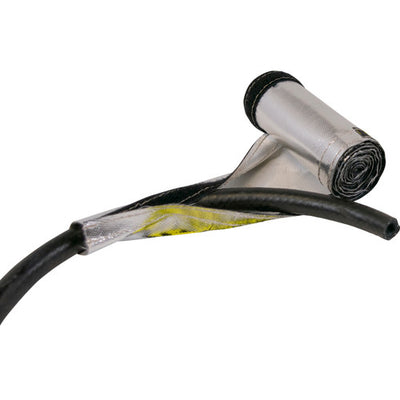 RADIANT HEAT SHIELD SLEEVE SHIELDS UP TO 95 PERCENT OF RADIANT HEAT
