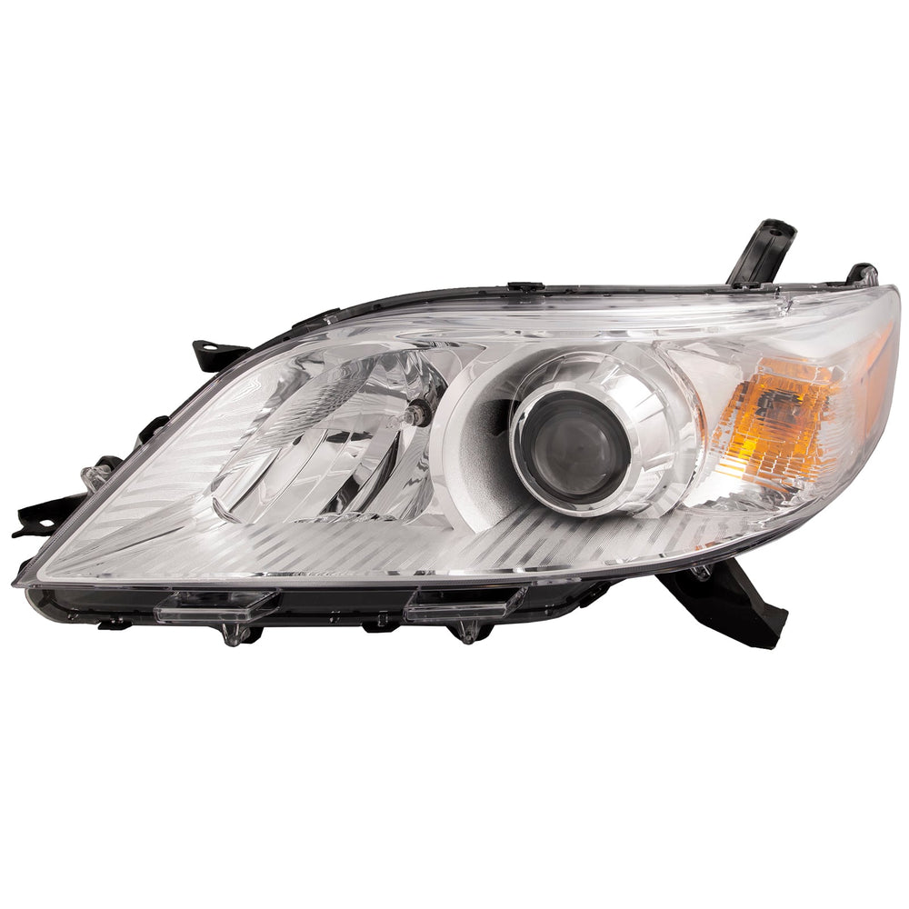 LH H/LMP ASSY COMP; BASE|L|LE|XLE|LTD; HALOGEN; W/O LED DRL SIENNA 201120