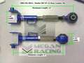 6732 REAR CAMBER KIT CRV 07 HARDEN RUBBER 2PCS SET 4.5 LBs. 13 x 6.5 x 2.5. MSRP $138.00