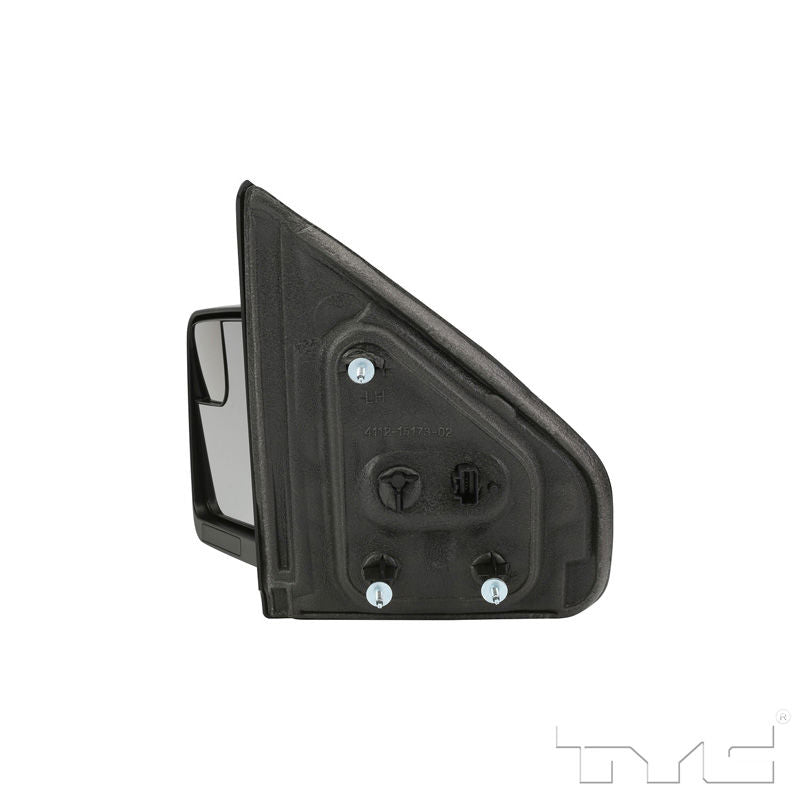 LH MIRROR OUTSIDE REAR VIEW STD TYPE; MANUAL; TEXTURED FORD F150 20112014
